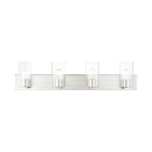 Livex Lighting Zurich 4 - Light Vanity in  Brushed Nickel - 1 of 1
