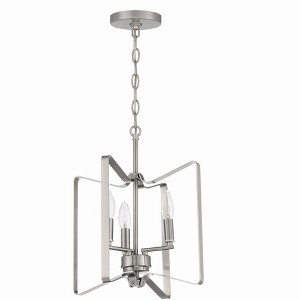 Craftmade Lighting Shayna 3 - Light Semi-Flush Mount in  Brushed Polished Nickel - 1 of 1
