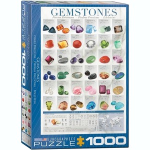 Eurographics Inc. Gemstones 1000 Piece Jigsaw Puzzle - 1 of 4