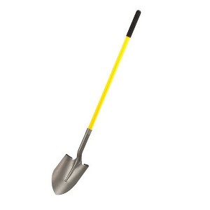 Bon Tool 28-140 Shovel - Round Point Closed Back 48-inch Fiberglass Handle - 1 of 3