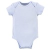 Hudson Baby Infant Boys Cotton Bodysuits 5pk, Whaley Handsome - 2 of 4