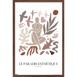 Trends International Reinders: Estetique - Le Paradis Esthétique Framed Wall Poster Prints - 1 of 4