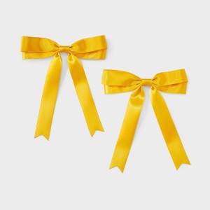 Game Day Hair Bow Set 2pc - Wild Fable™ - 1 of 3