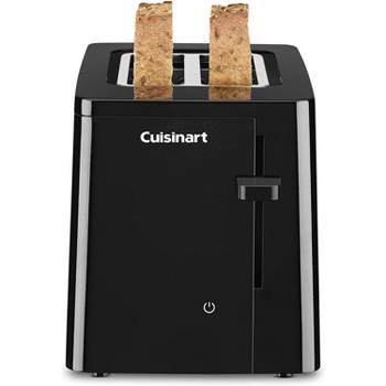Conair Cuisinart CPT-122 2-Slice Compact Plastic Toaster (White) 