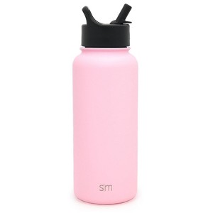 Simple Modern Summit 32oz Stainless Steel Water Bottle with Straw Lid - 1 of 3