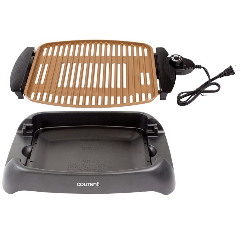 Courant Indoor Smokeless Grill with Copper Coat, 3 of 6