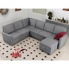Vipbear 7 Seat Sectional Couch for Living Room - 3 of 4