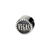 Black Bow Jewelry Sterling Silver Double sided, Vegas Chip Bead Charm - 3 of 4