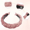 Unique Bargains Non-slip Fashion Solid Wide Headbands 1.18" - 4 of 4