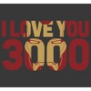 Boy's Marvel Iron Man Love 3000 Mask T-Shirt - 2 of 4