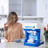 VEVOR Commercial Ice Shaver Crusher, 286lbs Per Hour Electric Snow Cone Maker with 2L Ice Cube Box, 250W 1500RPM Tabletop Shaved Ice Machine, Blue - 2 of 4
