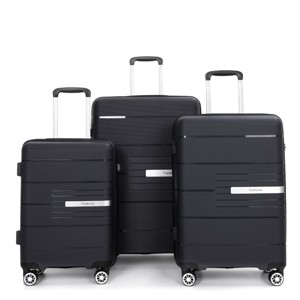 3 Piece Hardside Luggage Set with Spinner Wheels and TSA Lock for Travel, Lightweight Suitcases 20/24/28 Inch – Cuddlewood - 1 of 4