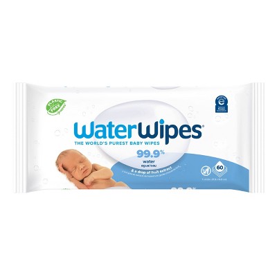 WaterWipes Biodegradable Original Baby Wipes - 60ct