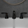 5-Inch Widespread Bathroom Sink Faucet - 2-Handle Low Arc Vanity Faucet | 3-Hole Basin Faucet with Pop-Up Drain & cUPC Water Supply Lines - 3 of 4