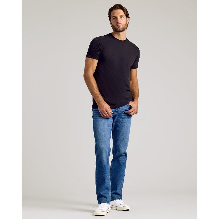 Men's All Black Short Sleeve Crew Neck 3-Pack - True Classic, 6 of 7