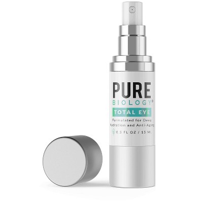 Premium Total Eye Cream for Anti-Aging, Pure Biology, Unscented