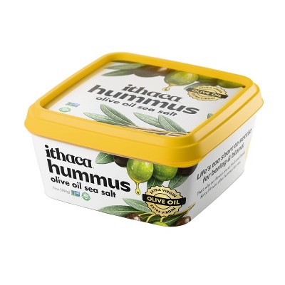 Ithaca Olive Oil Sea Salt Hummus - 10oz
