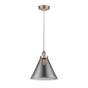 Cone - 1 Light Mini Pendant In Industrial Style-14.75 Inches Tall and 12 Inches Wide - 1 of 1