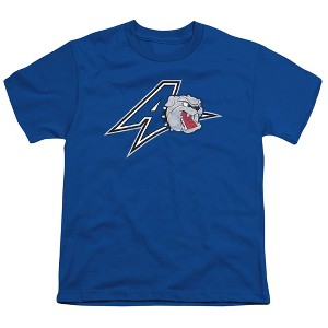 University Of North Carolina Asheville Distressed Primary Logo Kids T-Shirt For Youth Royal Blue - 1 of 4
