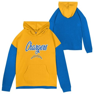 Nfl Los Angeles Chargers Toddler Boys' Poly Fleece Hooded