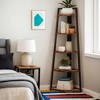 Hommoo 5-Tier Corner Shelf, 70" Tall Corner Ladder Shelf Small Bookshelf - 4 of 4