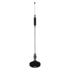 Tram® Center-Load Stainless Steel Whip CB Magnet-Mount Antenna Kit with 3-1/2-In. Magnet and Cable in Silver - 3 of 4