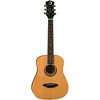 Luna Muse Safari Series Spruce 3/4 Dreadnought Travel Acoustic Guitar Natural - 3 of 4