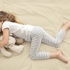 Makemake Organics GOTS Certified Organic Cotton Kids Fitted Sheet - Oat - 2 of 4