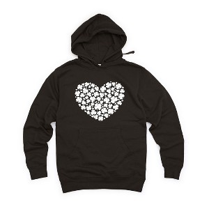 Simply Sage Market Women's Graphic Hoodie Shamrock Heart - 1 of 3