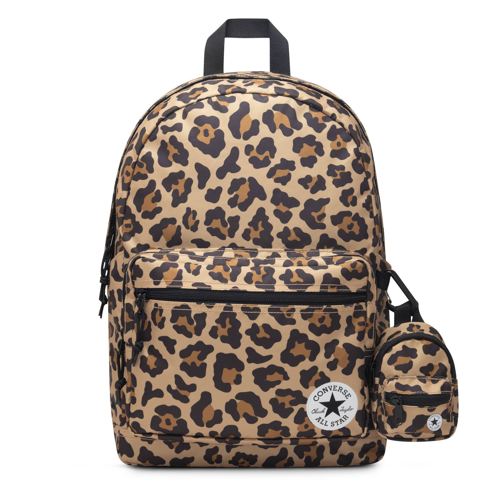 Converse 18" Go 2 Backpack - Cheetah : Polyester, Water-Resistant, Laptop Sleeve