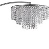 VYNXARIA 86" 2-Tier Clos Arch Floor Lamp on Marble - Glam Silver - 3 of 4