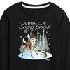 Boys' - Disney - Christmas - Up To Snow Good Long Sleeve Graphic T-Shirt - 2 of 4