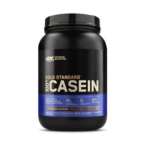 Optimum Nutrition Gold Standard 100% Micellar Casein Protein Powder, Slow Digesting, Helps Keep You Full, Overnight Muscle Recovery, Chocolate Supreme - 1 of 4