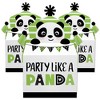Big Dot of Happiness Party Like a Panda Bear - Treat Box Party Favors - Baby Shower or Birthday Party Goodie Gable Boxes - Set of 12 - 2 of 4