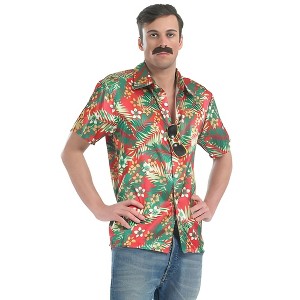 Hawaiian Adult Costume Shirt - 1 of 4
