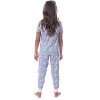 Barbie Girls' Unicorn Barbie Skipper Shirt And Pants Jogger Pajama Set Grey - 2 of 4