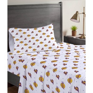 NBA Los Angeles Lakers Small X Twin Sheet Set - 1 of 3