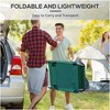 PAGED Folding Camping Chairs Outdoor Sun Tanning Chairs with 5-Level Reclining Back for Camping, Beach, Yard, Picnics, Patio - 4 of 4