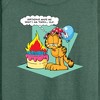 Women's - Garfield - Birthday's Make Me Old Lightweight French Terry Wide Neck Long Sleeve Shirt - 2 of 4
