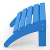 WestinTrends All-Weather Outdoor Patio Poly Adirondack Ottoman Footrest - 3 of 4