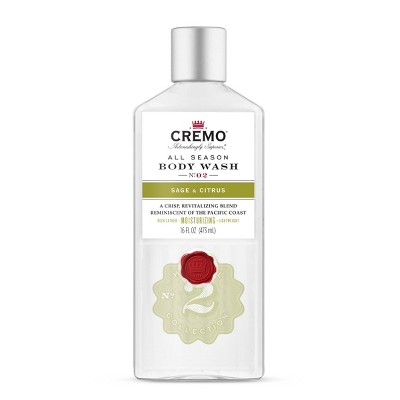 Cremo Sage & Citrus Body Wash - 16 fl oz