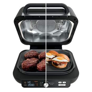 Ninja IG600 Foodi XL Pro 5-in-1 Indoor Grill & Griddle with 4-Quart Air Fryer