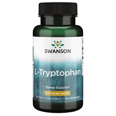 Swanson L-Tryptophan 500 mg 60 Capsules