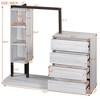 NicBex Modern 4-Drawer Bedroom Dressers for Closet,Wooden Dresser Chest with Shelves,Chest of Drawers for Bedroom,Entryway,White - 4 of 4