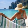 Arkwright Sand Free Beach Towel - 100% Cotton, Striped Design Options - Extra Large 35 x 75 - 3 of 4