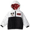 Disney Zip Up Winter Coat Puffer Jacket Toddler - 3 of 4