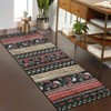 Bohemian Style Rug, Modern Geometric, Decorative, Soft, Thin, Stain-Resistant, Non-Slip - 4 of 4