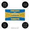 Evergreen Come Back with Tickets Los Angeles Chargers 28" x 16" Woven PVC Indoor Outdoor Doormat - 3 of 4