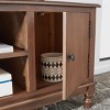 Ozark 2 Door 1 Shelf Media Stand - MED5700 - Safavieh - 2 of 4