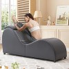 Mjkone 60 Inch Yoga Chair Chaise Lounges with Adjustable Head Cushion - 3 of 4
